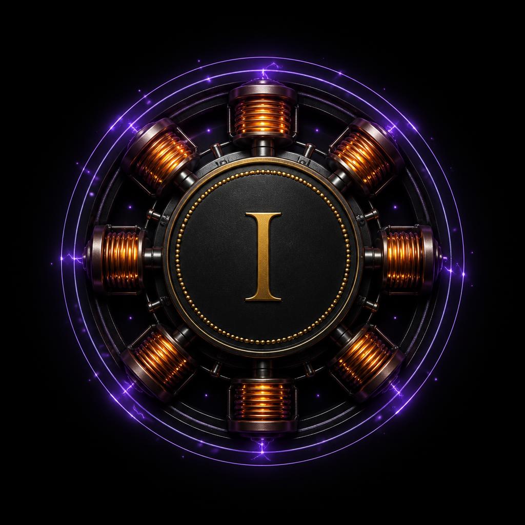 INDUCTION coin surrounded by copper induction coils